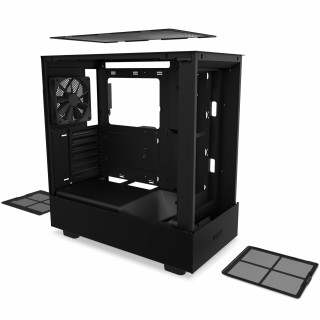 NZXT H5 Flow Tempered Glass Black (CC-H51FB-01) PC