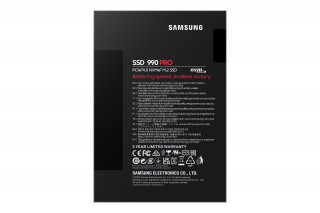 Samsung 990 PRO 4TB PCIe 4.0 NVMe M.2 (MZ-V9P4T0BW) PC