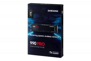 Samsung 990 PRO 4TB PCIe 4.0 NVMe M.2 (MZ-V9P4T0BW) PC