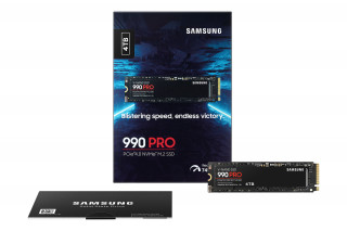 Samsung 990 PRO 4TB PCIe 4.0 NVMe M.2 (MZ-V9P4T0BW) PC