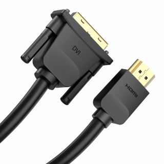 Vention HDMI - DVI átalakító kábel 1m - Fekete (ABFBF) PC