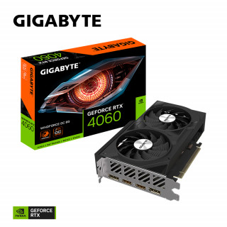 GIGABYTE GeForce RTX 4060 Windforce OC 8GB GDDR6 (GV-N4060WF2OC-8GD) PC