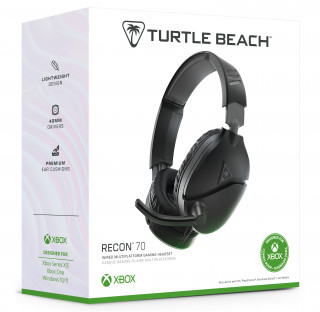 Turtle Beach RECON 70X gaming fejhallgató - Fekete (TBS-2001-05) PC