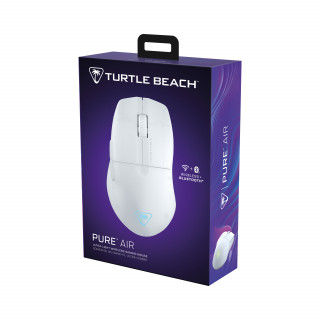 Turtle Beach Pure Air vezeték nélküli gaming egér - 26.000 DPI, 2,4 GHz - Fehér (TBM-1102-15) PC