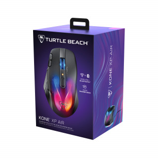 Turtle Beach Bundle - KONE XP AIR vezeték nélküli gaming egér  + Rapid RGB töltőállomás - Fekete (TBM-1101-05) PC