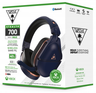 Turtle Beach STEALTH 700 GEN2 MAX vezeték nélküli gaming fejhallgató - Kobaltkék (TBS-2792-02) PC