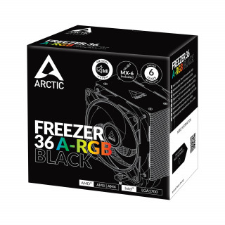 ARCTIC Freezer 36 A-RGB CPU hűtő - Fekete (ACFRE00124A) PC