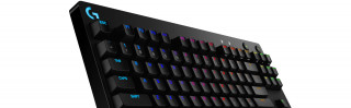 LOGITECH G Pro Lightspeed RGB mechanikus gaming vezetékes TKL HUN billentyűzet - Fekete (Gravírozott) (920-009426) PC