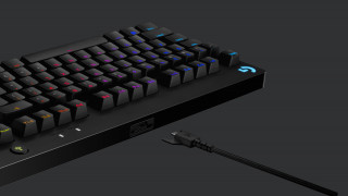 LOGITECH G Pro Lightspeed RGB mechanikus gaming vezetékes TKL HUN billentyűzet - Fekete (Gravírozott) (920-009426) PC