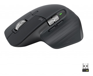 LOGITECH MX Master 3S vezeték nélküli egér - Grafitszürke (910-006559) PC