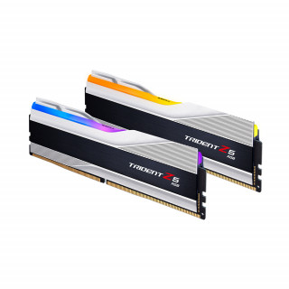 G.SKILL Trident Z5 RGB DDR5 6000MHz CL30 RAM 32GB Kit2 (2x16GB) Intel XMP Silver PC