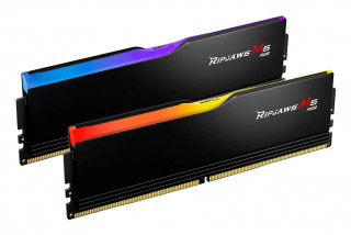 G.SKILL Ripjaws M5 RGB DDR5 6000MHz CL28 RAM 32GB Kit2 (2x16GB) Intel XMP Black PC