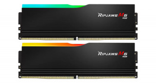 G.SKILL Ripjaws M5 RGB DDR5 6000MHz CL28 RAM 32GB Kit2 (2x16GB) Intel XMP Black PC