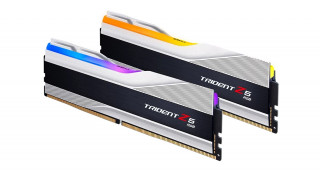 G.SKILL Trident Z5 RGB DDR5 7800MHz CL36 RAM 32GB Kit2 (2x16GB) Intel XMP Silver PC