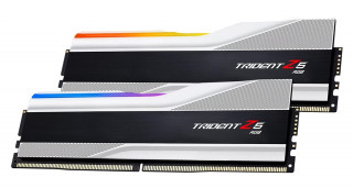 G.SKILL Trident Z5 RGB DDR5 7800MHz CL36 RAM 32GB Kit2 (2x16GB) Intel XMP Silver PC