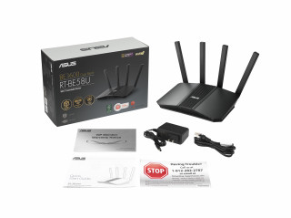 ASUS Wireless Router Dual Band BE3600 1xWAN/LAN(2.5Gbps) + 1xWAN/LAN(1Gbps) + 2xLAN(1000Mbps), RT-BE58U PC