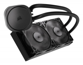 CORSAIR CPU hűtő NAUTILUS 240 RS Liquid CPU Cooler (vízhűtés), 2 Ventilátoros, LGA1700 és LGA1851 támogatással, fekete PC