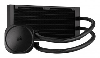 CORSAIR CPU hűtő NAUTILUS 240 RS Liquid CPU Cooler (vízhűtés), 2 Ventilátoros, LGA1700 és LGA1851 támogatással, fekete PC