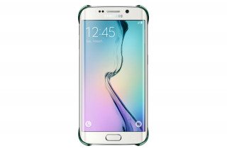 Samsung EF QG925BGE Clear Green Tok S6 Edge Mobil