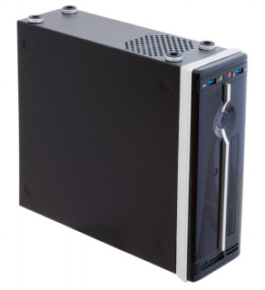 Chieftec FI-02BC-U3 250W fekete-ezüst mini ITX ház PC