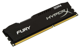 Kingston 16GB/2666MHz DDR-4 HyperX FURY fekete (Kit 2db 8GB) (HX426C15FBK2/16) memória PC