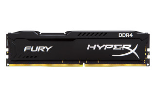 Kingston 16GB/2666MHz DDR-4 HyperX FURY fekete (Kit 2db 8GB) (HX426C15FBK2/16) memória PC