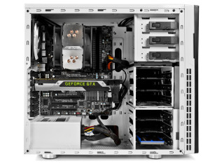 NZXT H230 Mid Tower Fehér (Táp nélküli) ATX ház PC