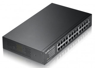 ZyXEL GS1100-24E 24port LAN 10/100/1000Mbps nem menedzselhető gigabit switch PC