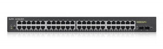 ZyXEL GS1900-48HP 48port GbE LAN smart menedzselhető PoE switch PC