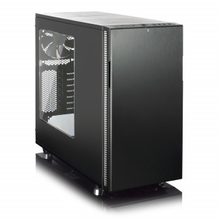 Fractal Design Define R5 Blackout Edition ablakos Fekete (Táp nélküli) ATX ház PC