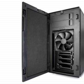 Fractal Design Define R5 Blackout Edition ablakos Fekete (Táp nélküli) ATX ház PC