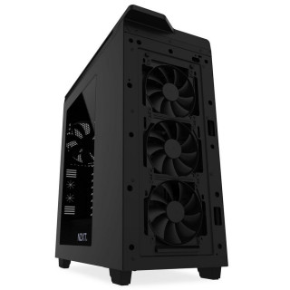 NZXT H440 Mid Tower Fekete (Táp nélküli) ablakos ATX ház PC