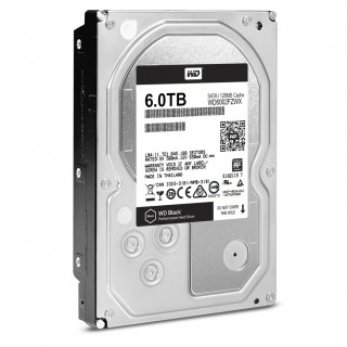 Western Digital Black 6TB 3.5" SATA3 7200RPM 128MB (WD6002FZWX) PC