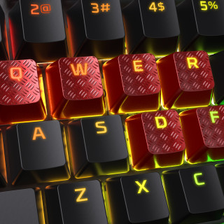 HyperX FPS & MOBA Gaming Keycaps Upgrade Kit (Red) (HXS-KBKC1) PC