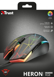 Trust 21813 GXT 170 Heron RGB Mouse PC