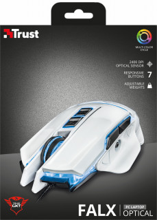 Trust 21835 GXT 154 Falx Illuminated Mouse PC