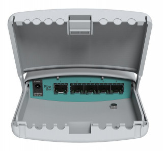 MikroTik CRS105-5S-FB FiberBox L5 5xGbE SFP, 1xRJ45 SFP kültéri router PC