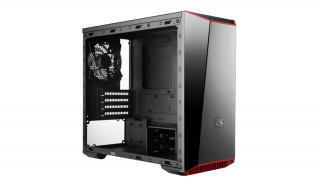 Cooler Master MasterBox Lite 3.1 TG táp nélküli fekete mATX ház PC