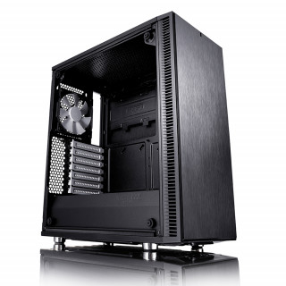 Fractal Design Define C TG Fekete ablakos (Táp nélküli) ATX ház PC