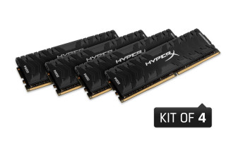 Kingston 32GB/3000MHz DDR-4 HyperX Predator XMP (Kit! 4db 8GB) (HX430C15PB3K4/32) memória PC