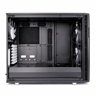 Fractal Design Define R6 Fekete (Táp nélküli) E-ATX ház PC