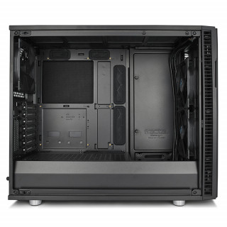 Fractal Design Define R6 Blackout TG Fekete ablakos (Táp nélküli) E-ATX ház PC