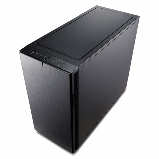 Fractal Design Define R6 Blackout TG Fekete ablakos (Táp nélküli) E-ATX ház PC