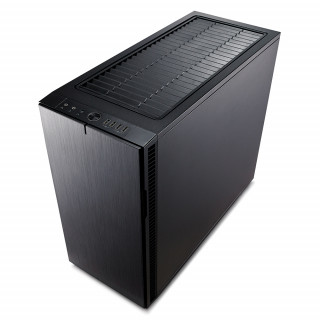 Fractal Design Define R6 Blackout TG Fekete ablakos (Táp nélküli) E-ATX ház PC