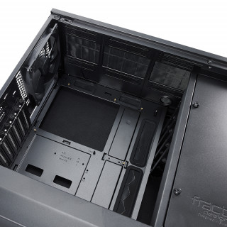 Fractal Design Define R6 Blackout TG Fekete ablakos (Táp nélküli) E-ATX ház PC