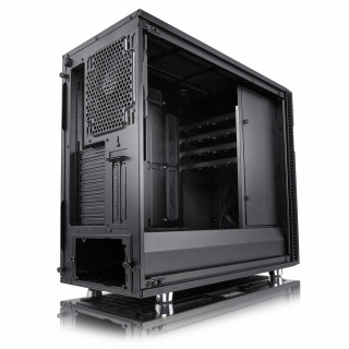 Fractal Design Define R6 Blackout TG Fekete ablakos (Táp nélküli) E-ATX ház PC