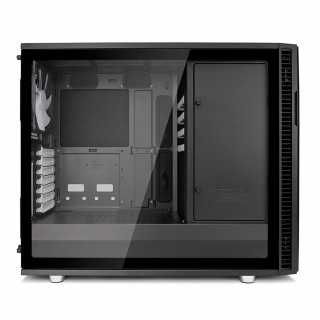 Fractal Design Define R6 TG Fekete ablakos (Táp nélküli) E-ATX ház PC