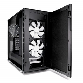 Fractal Design Define R6 TG Fekete ablakos (Táp nélküli) E-ATX ház PC