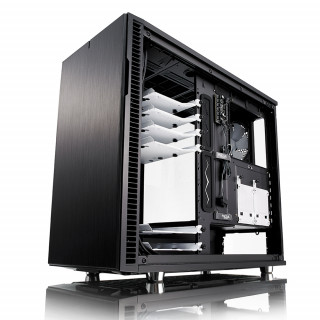 Fractal Design Define R6 TG Fekete ablakos (Táp nélküli) E-ATX ház PC