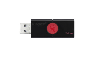 Kingston 32GB USB3.0 Fekete (DT106/32GB) Flash Drive PC